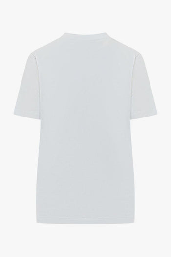 T-shirt Logo Floreale Donna Bianco - 2