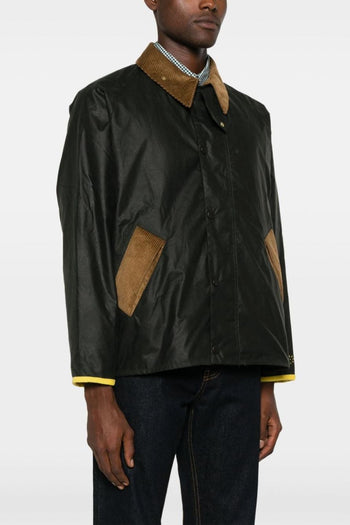 Barbour X Flower Mountain Giubbotto Verde Uomo Transport - 5