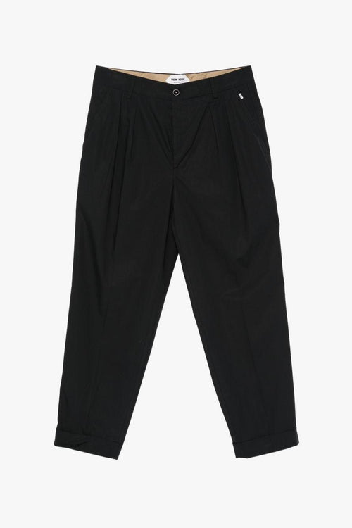 New York Pantalone Nero Uomo