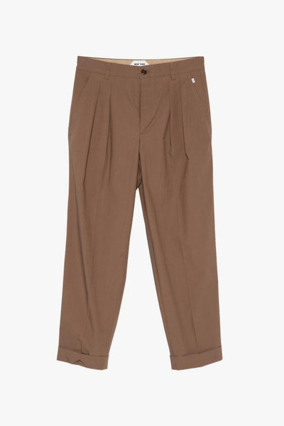 New York Pantalone Marrone Uomo