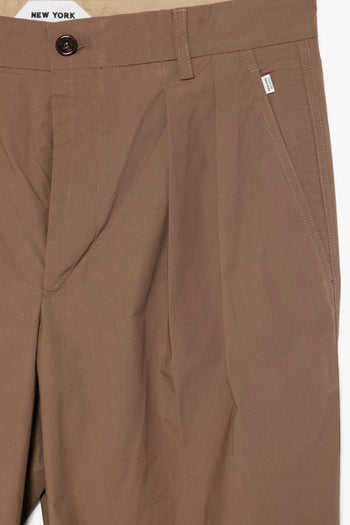 New York Pantalone Marrone Uomo - 3
