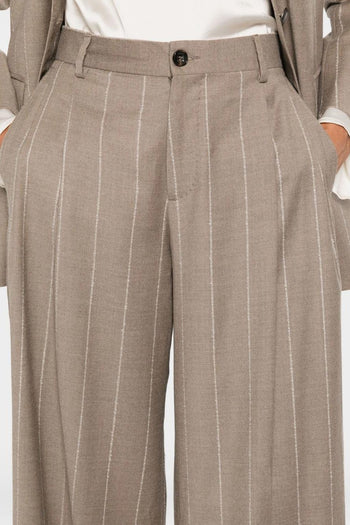 Pantaloni Beige Donna - 2