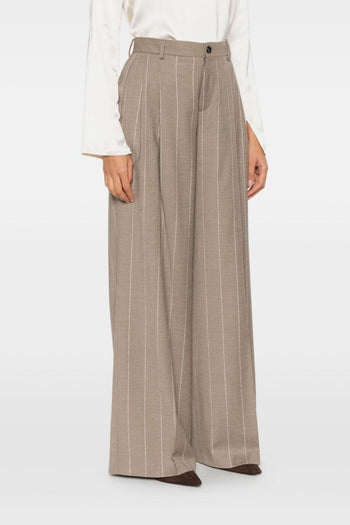 Pantaloni Beige Donna - 3