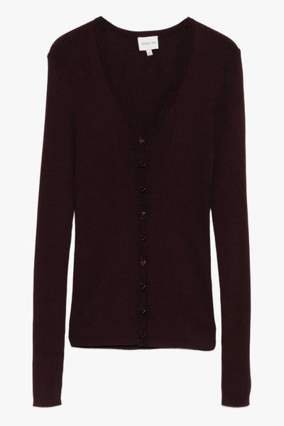 Cardigan Viola Donna