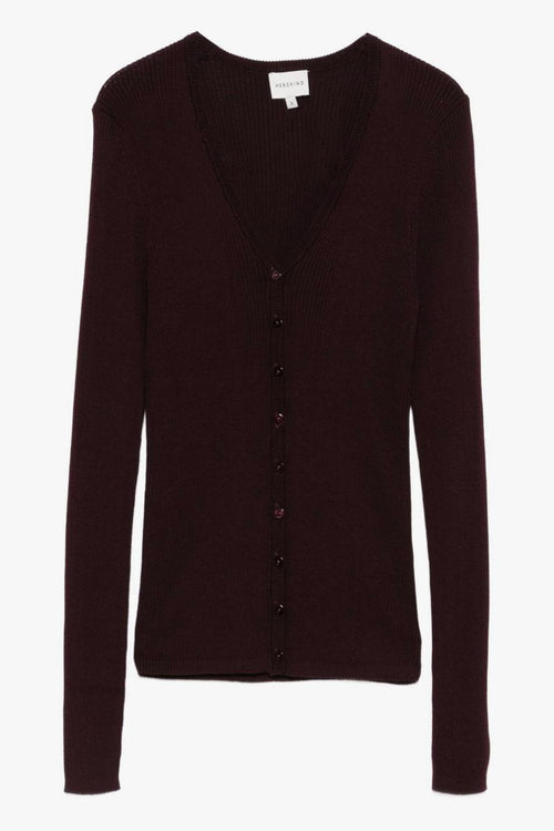 Cardigan Viola Donna