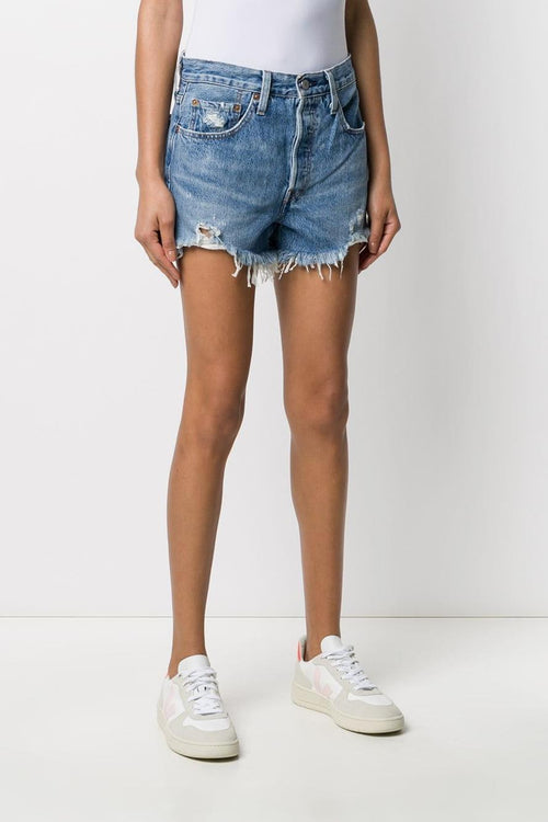 Short Blu Donna 501 Original