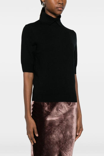 Blusa Nero Donna - 5