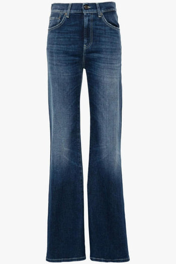 Jeans Blu Donna Amber Gamba Ampia - 5