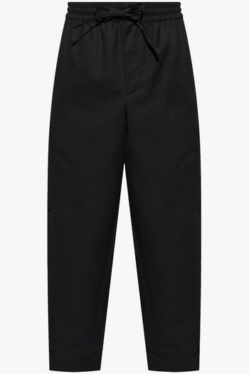 Pantalone Nero Uomo Elastico e Coulisse - 5