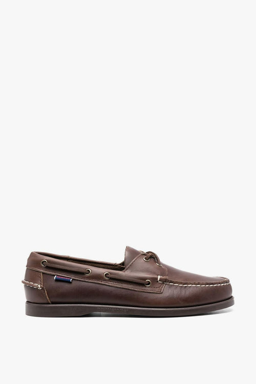 Scarpa Marrone Uomo Mocassino Docksides Portland
