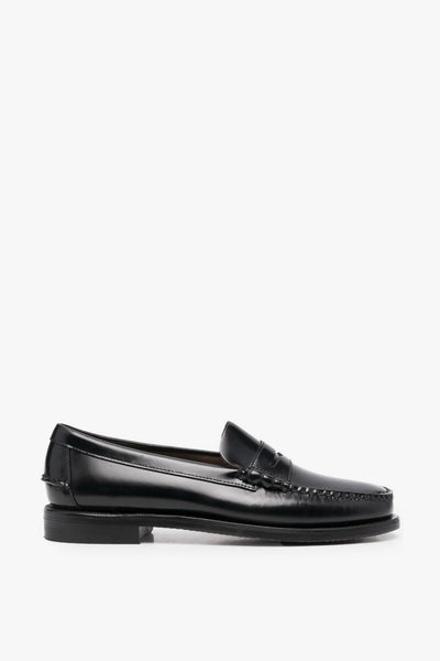 Scarpa Nero Uomo Mocassino Penny