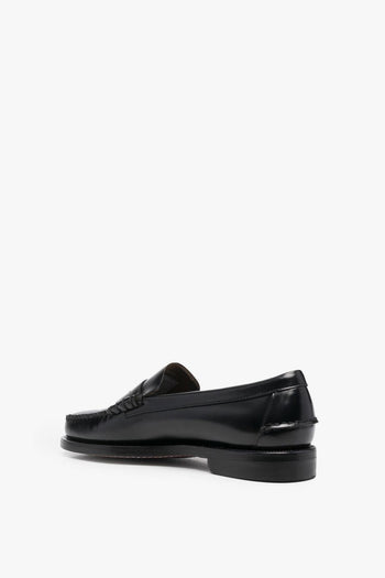Scarpa Nero Uomo Mocassino Penny - 3