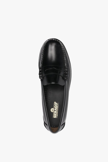 Scarpa Nero Uomo Mocassino Penny - 4