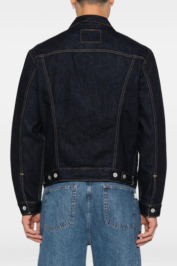 Giacca Blu Uomo Trucker - 3