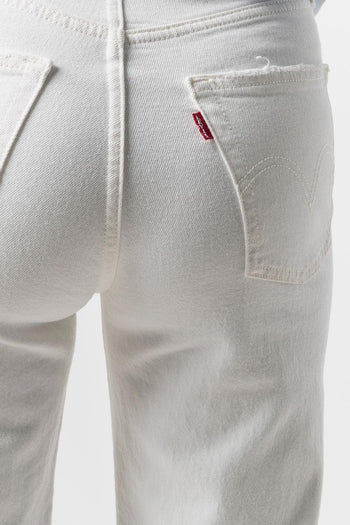 Jeans Blu Donna Ribcage Straight Alla Caviglia - 4