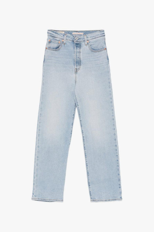 Jeans Blu Donna Ribcage Straight Ankle