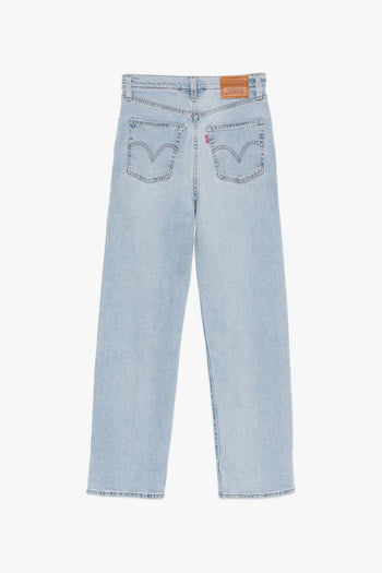 Jeans Blu Donna Ribcage Straight Ankle - 2