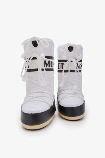 Stivali Bianco/Nero Donna Icon Nylon - 4