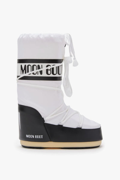 Stivali Bianco/Nero Donna Icon Nylon