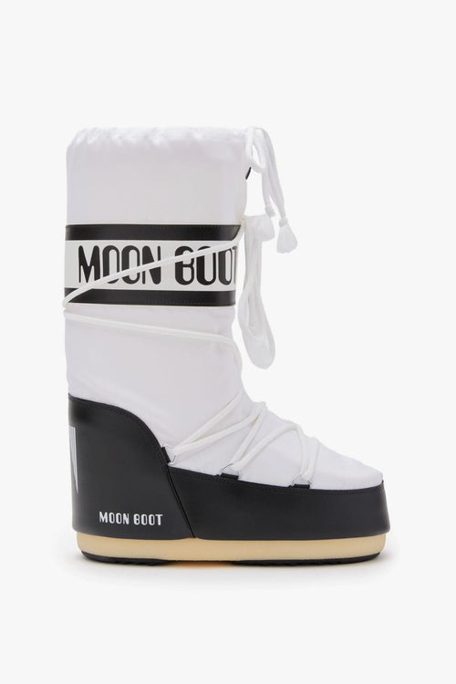 Stivali Bianco/Nero Donna Icon Nylon