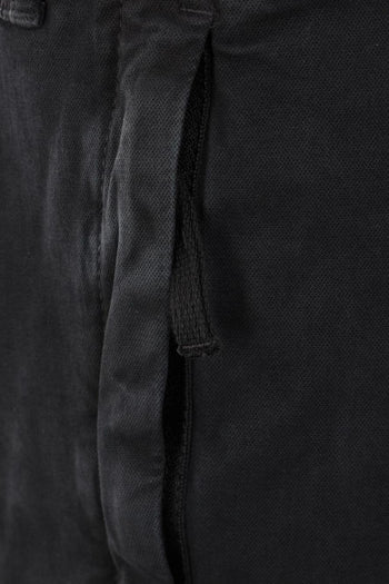 Pantalone Nero Uomo Cargo - 4