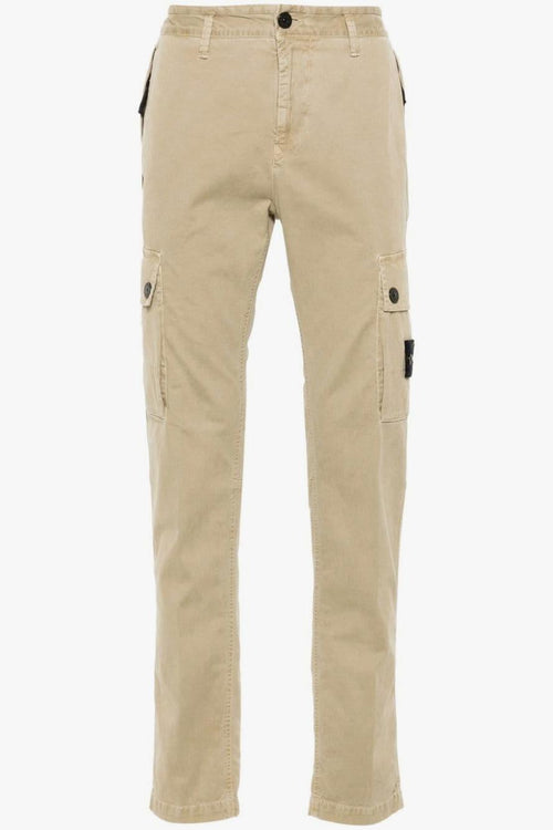 Pantalone Marrone Uomo Cargo