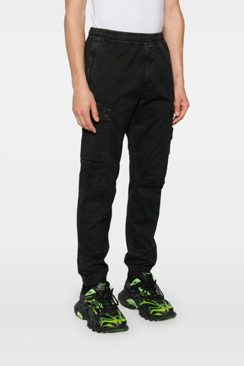 Jeans Nero Uomo Cargo - 4