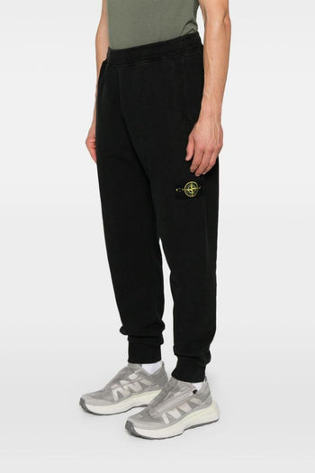 Pantaloni Sportivi Nero Uomo Patch Compass - 4