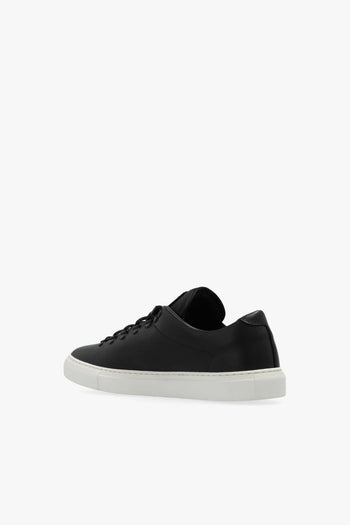 Sneakers Nero Uomo Linguetta Ricamo Compass - 3