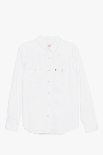 Camicia Bianco Uomo Western - 5