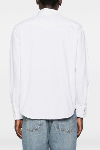 Camicia Bianco Uomo Western - 3