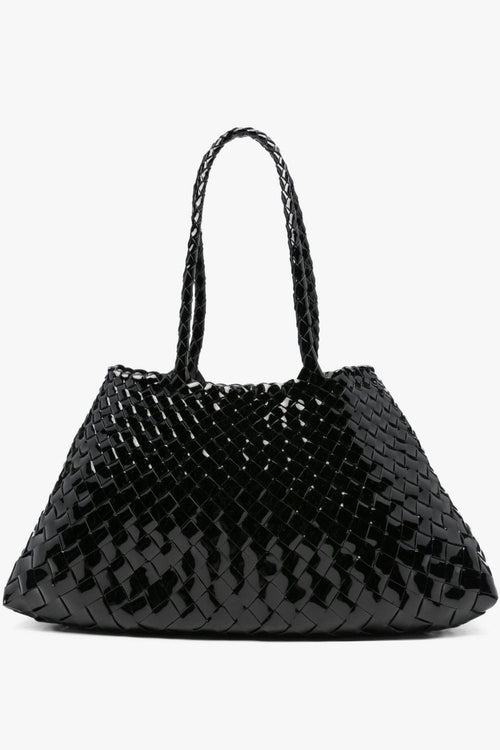 Borsa Nero Donna Tote Lucida