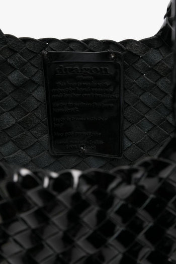 Borsa Nero Donna Tote Lucida - 4