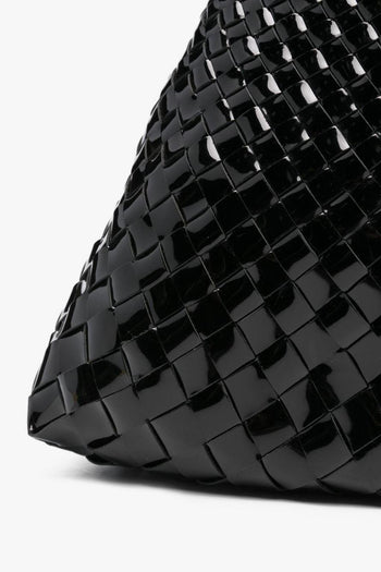 Borsa Nero Donna Tote Lucida - 5