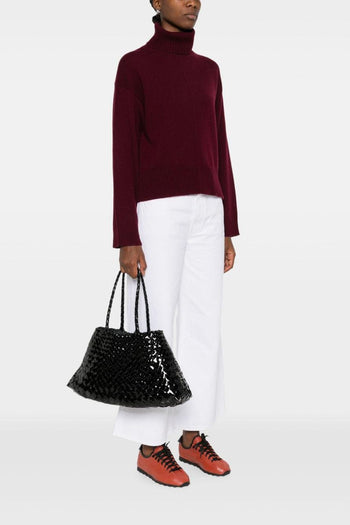 Borsa Nero Donna Tote Lucida - 2