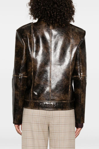 Giubbotto Marrone Donna - 3