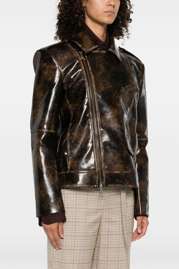 Giubbotto Marrone Donna - 5