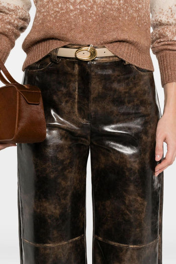 Pantalone Marrone Donna - 5