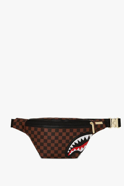 Marsupio Marrone-Nero Uomo Sawtooth Sharks in Paris