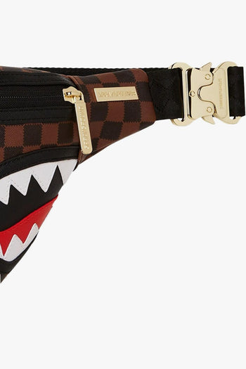 Marsupio Marrone-Nero Uomo Sawtooth Sharks in Paris - 3