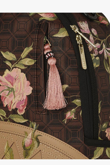 Zaino Aisf Henny Floral Uomo Marrone - 3