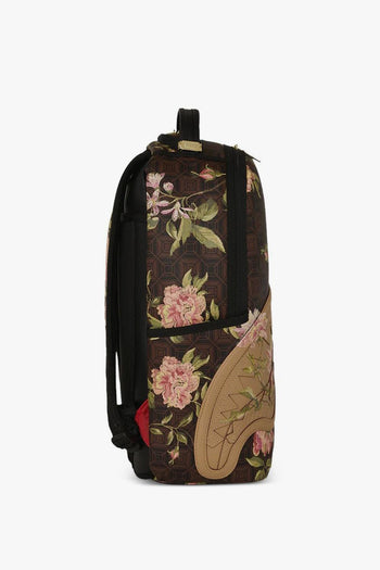 Zaino Aisf Henny Floral Uomo Marrone - 4