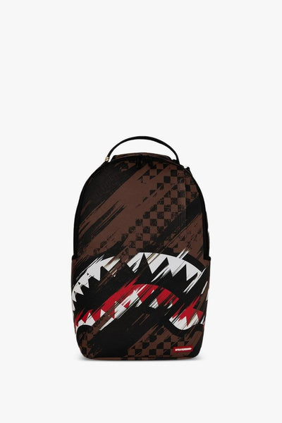 Zaino Checkered Shark Uomo Marrone