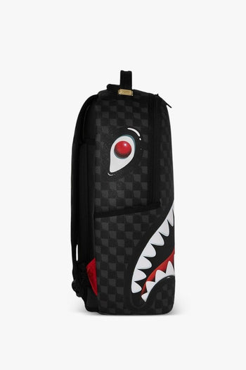 Zaino Checkered Shark Uomo Nero - 3