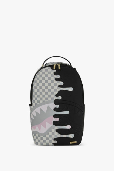 Zaino Cream Check Unfinished Shark Uomo Nero