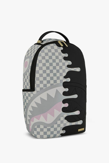 Zaino Cream Check Unfinished Shark Uomo Nero - 6