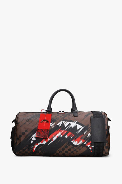 Borsone Smeared Grunge Uomo Marrone