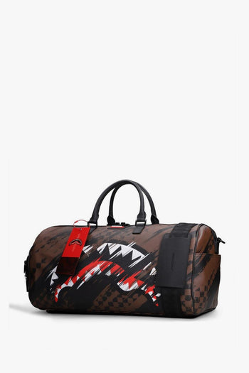 Borsone Smeared Grunge Uomo Marrone - 3