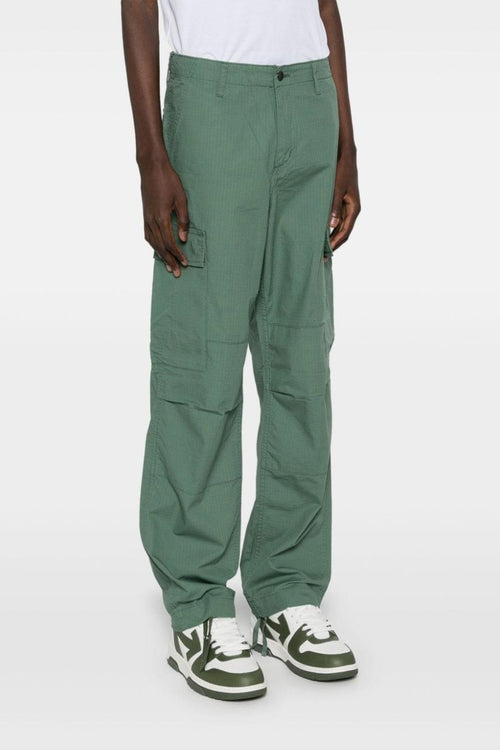 Pantalone Verde Uomo Ripstop Cargo - 2