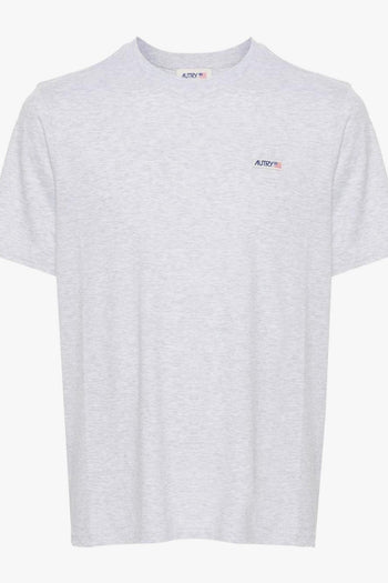 T-shirt Grigio Uomo Patch Logo - 5